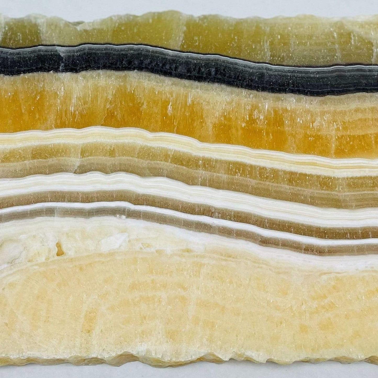 up close shot of Mexican onyx platter