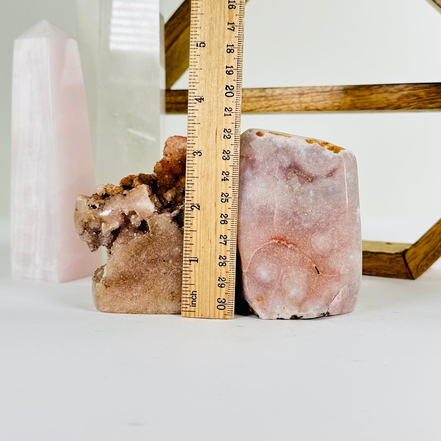 Pink Amethyst Polished Crystal Freeform YOU CHOOSE #9