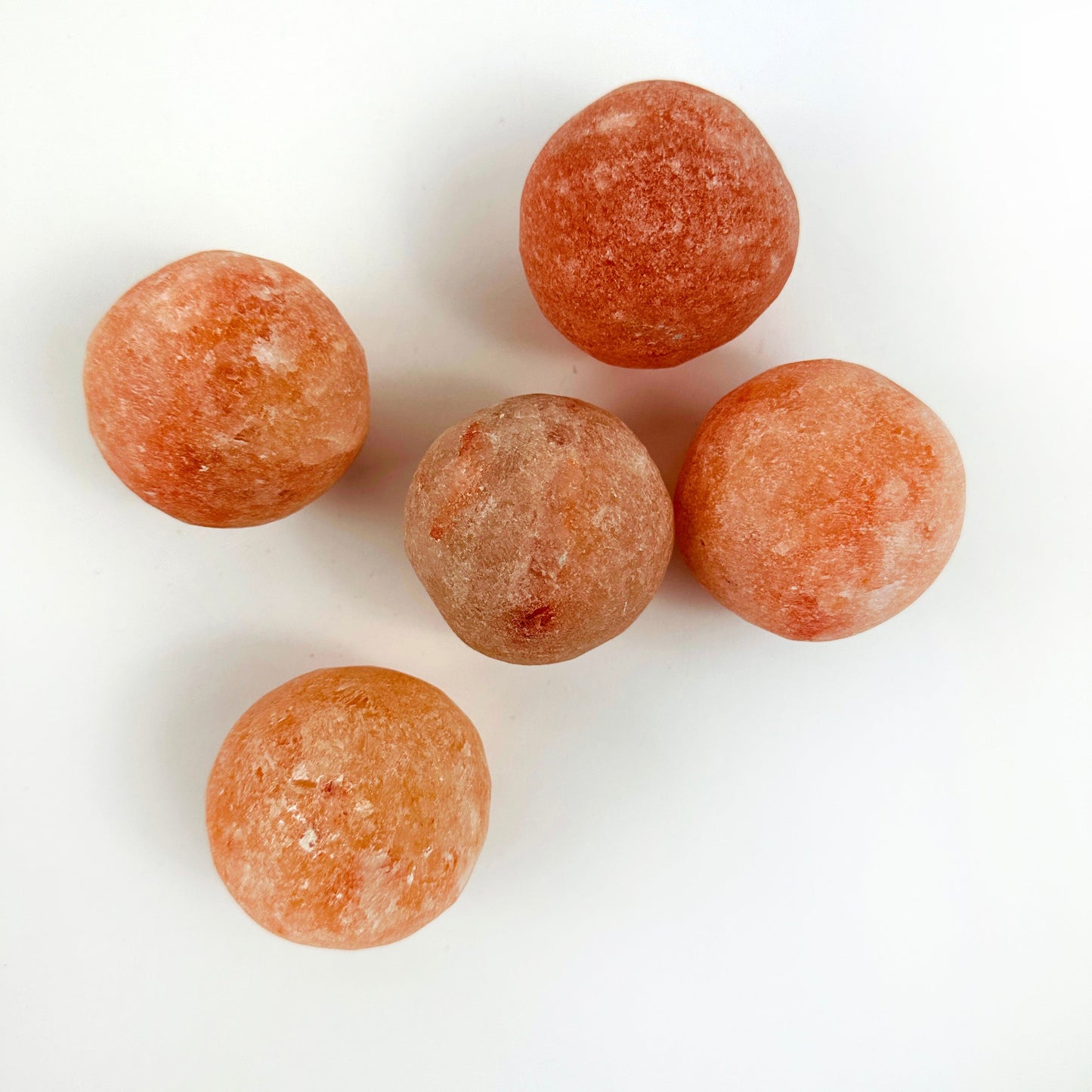 Himalayan Salt Crystal Orbs showing stock on hand
