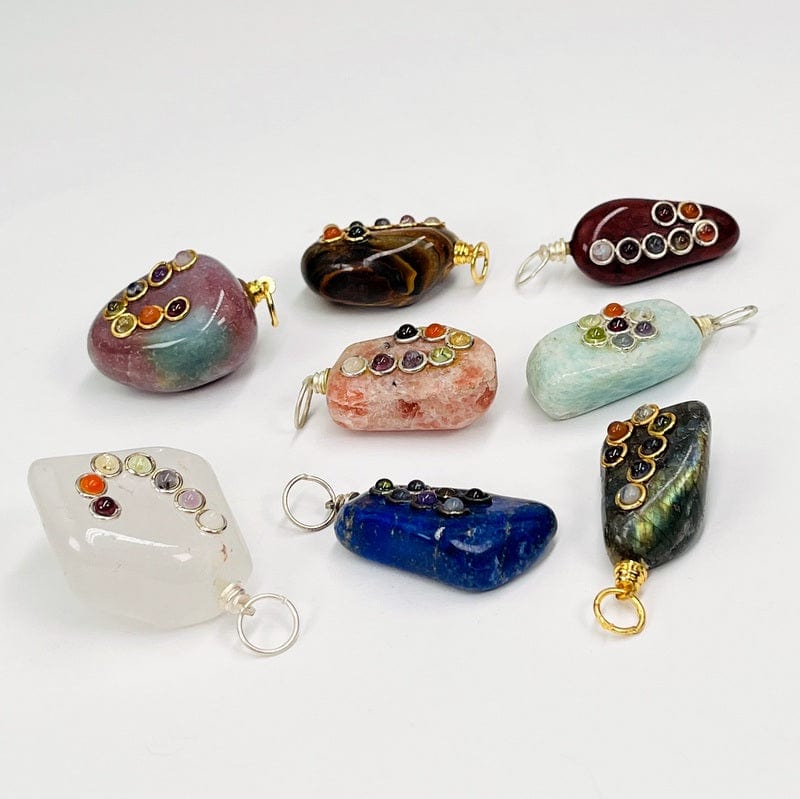 side view of the pendants to show the thickness