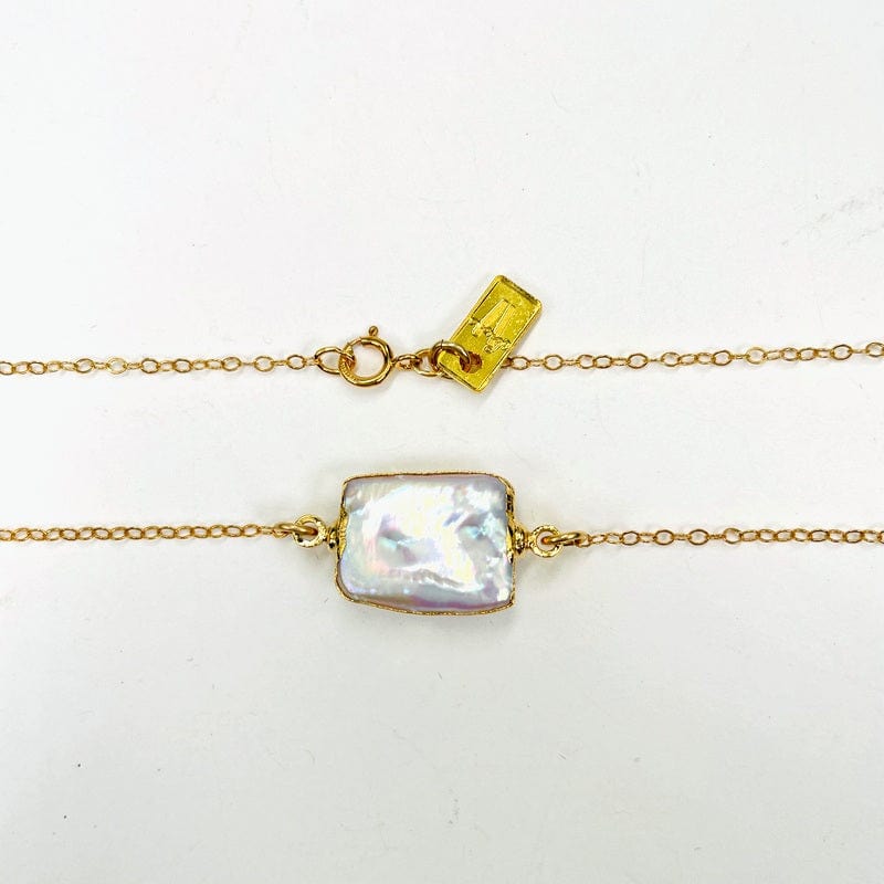 close up of the pendant and clasp clip