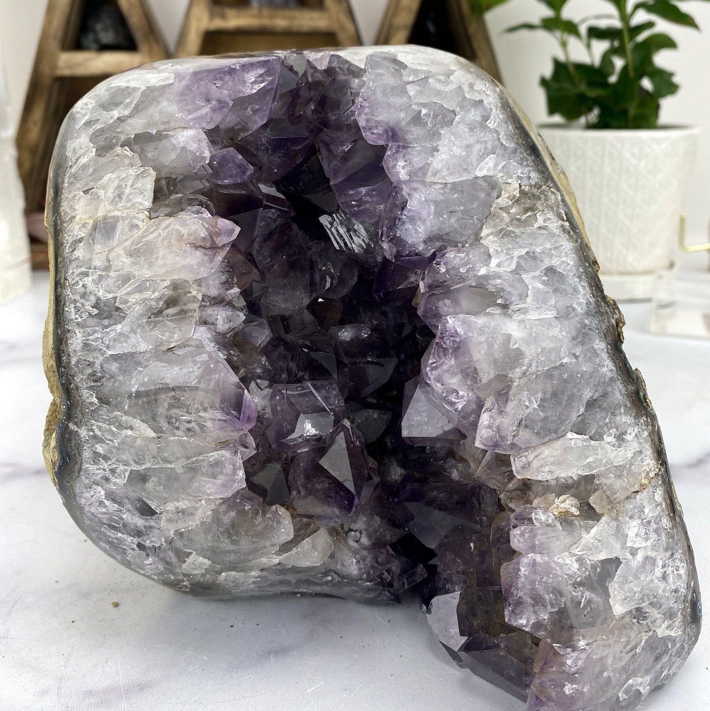 Amethyst Crystal Cluster