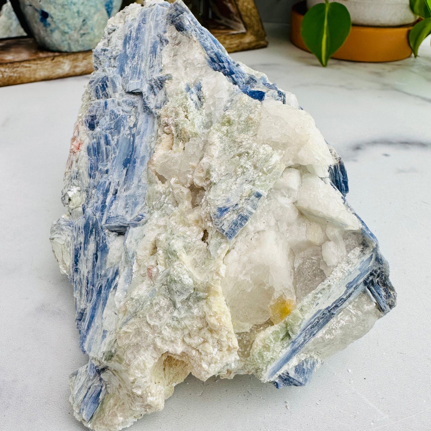 Blue Formation Kyanite Close Up View