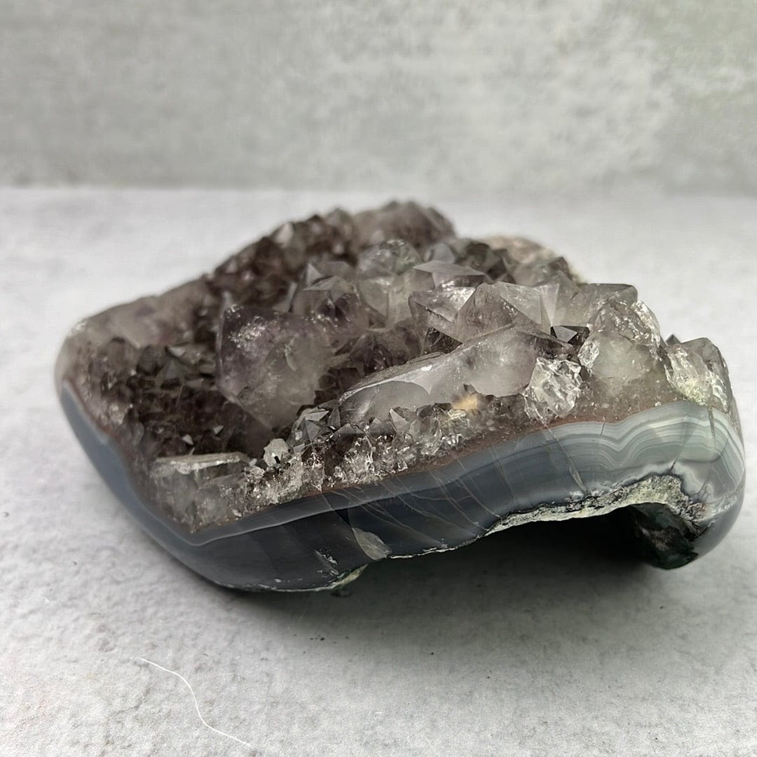 Amethyst Heart Cluster - OOAK -