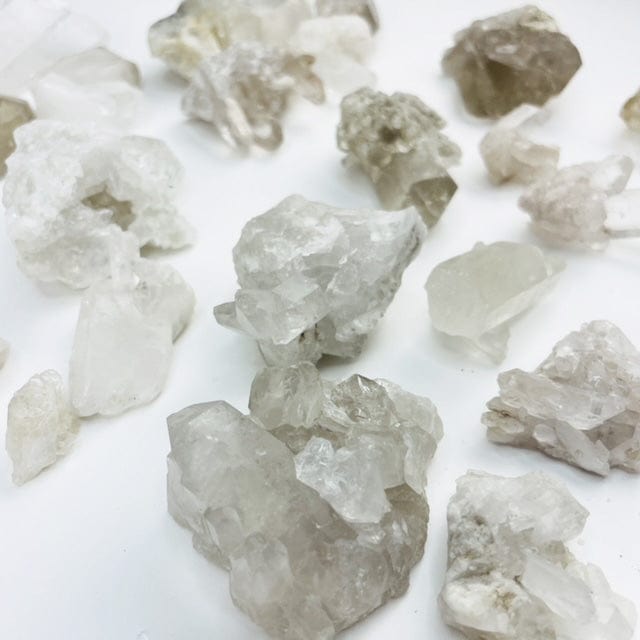 crystal clusters up close