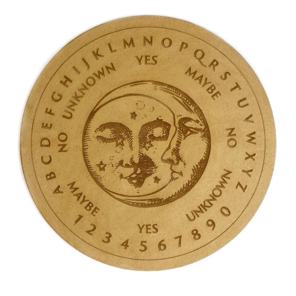 Sun and moon pendulum board in white background