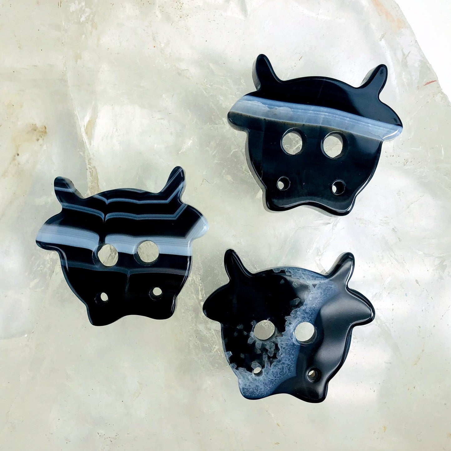 Gemstone Cow Shaped Cabochon