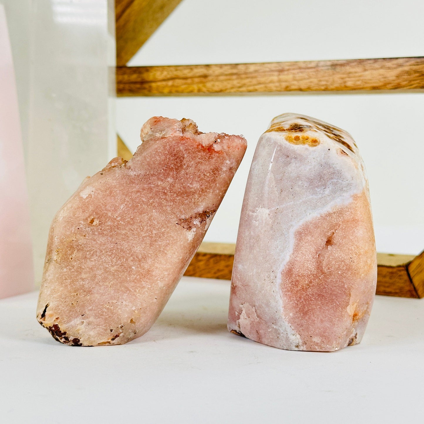 Pink Amethyst Polished Crystal Freeform YOU CHOOSE #9