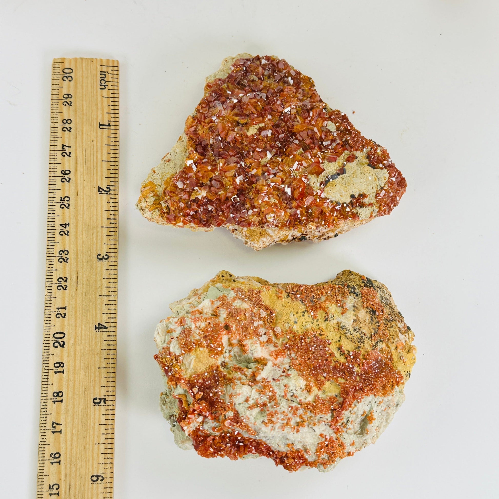 vanadinite on white background