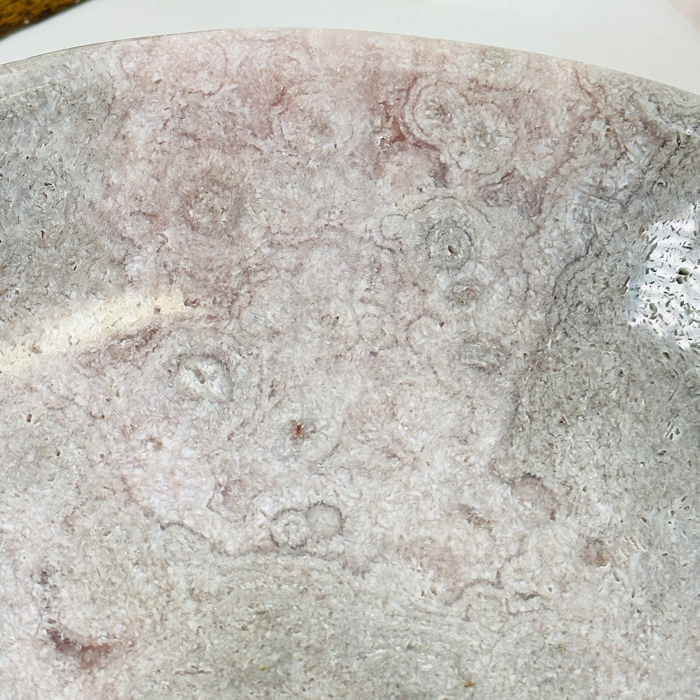 up close shot of pink amethyst