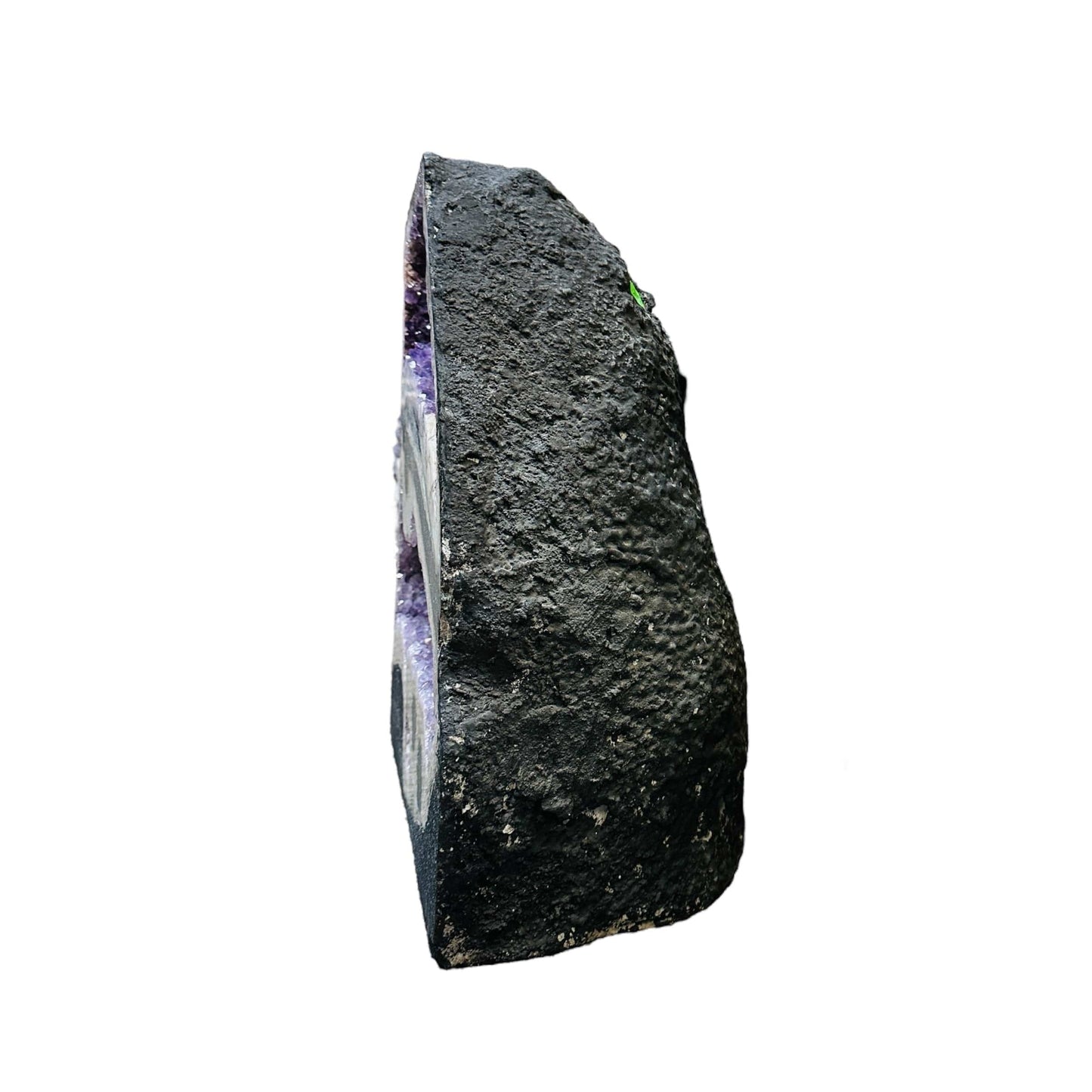 amethyst on a white background