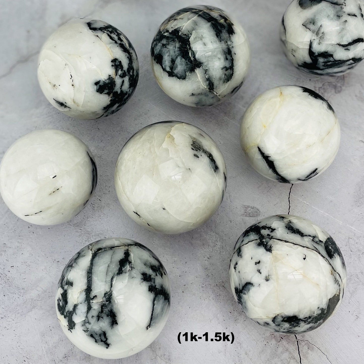 Zebra Jasper Stone Crystal Sphere Ball