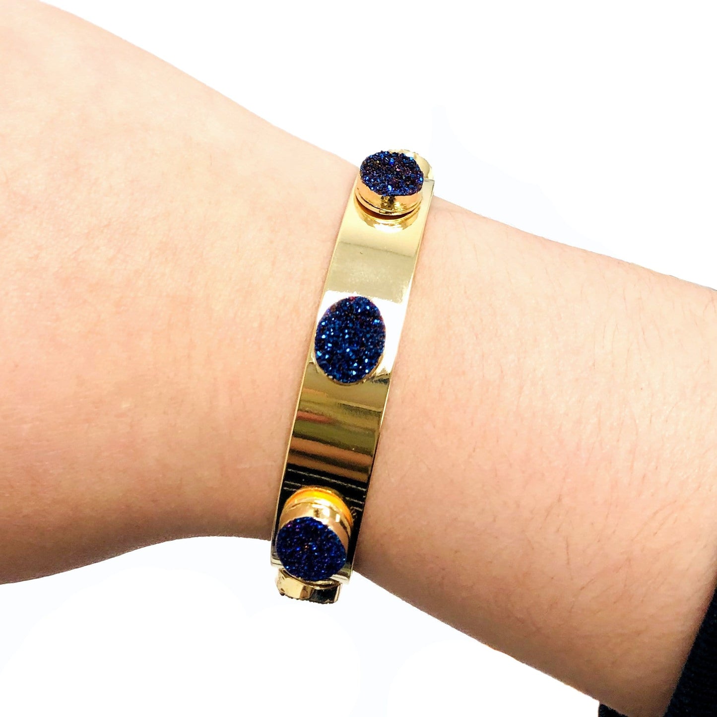 cuff on wrist for size reference 