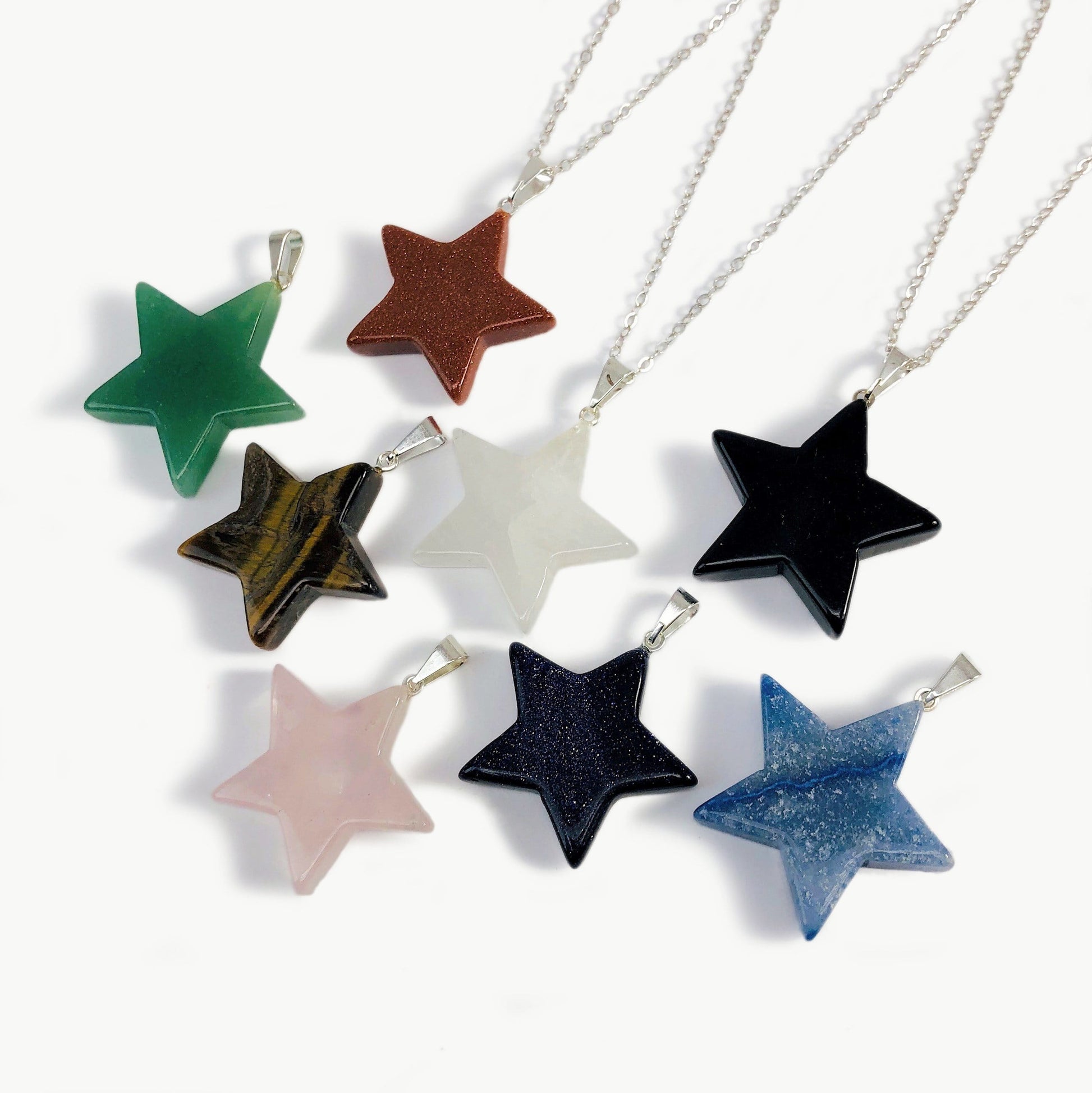 close up of the pendants 