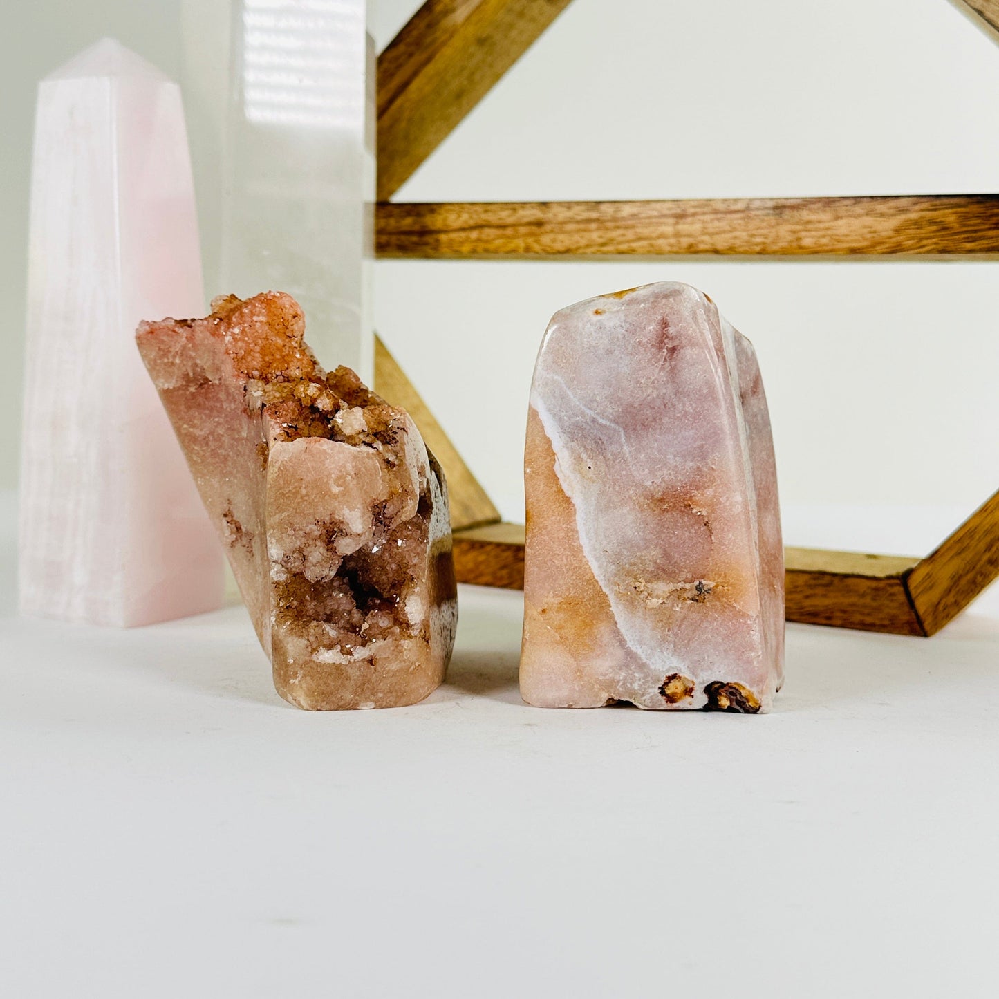 Pink Amethyst Polished Crystal Freeform YOU CHOOSE #9