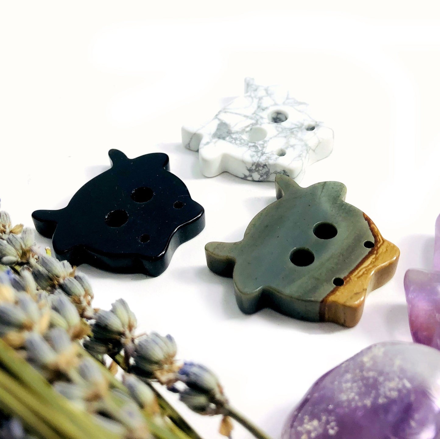 Gemstone Cow Shaped Cabochon