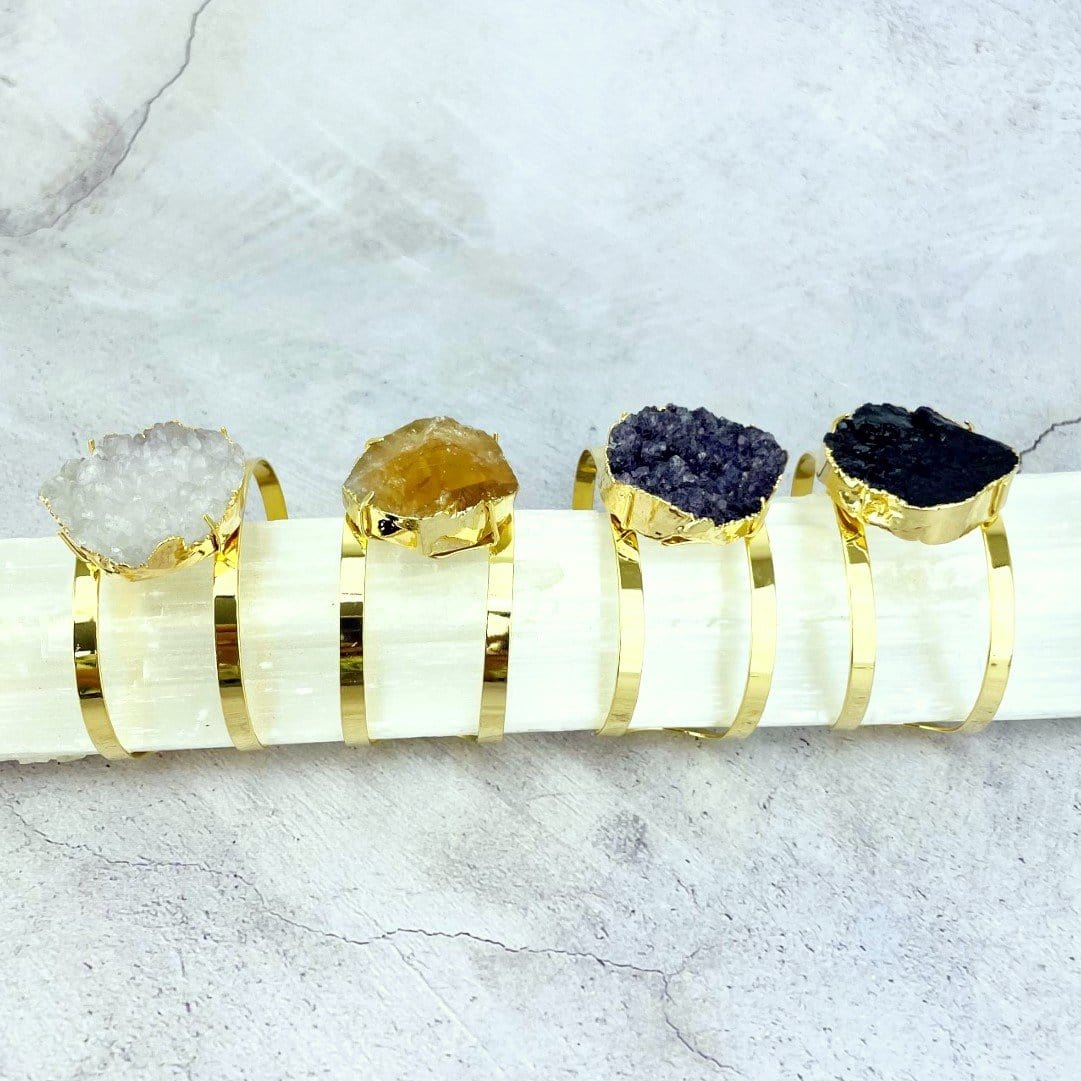 side view of bracelets