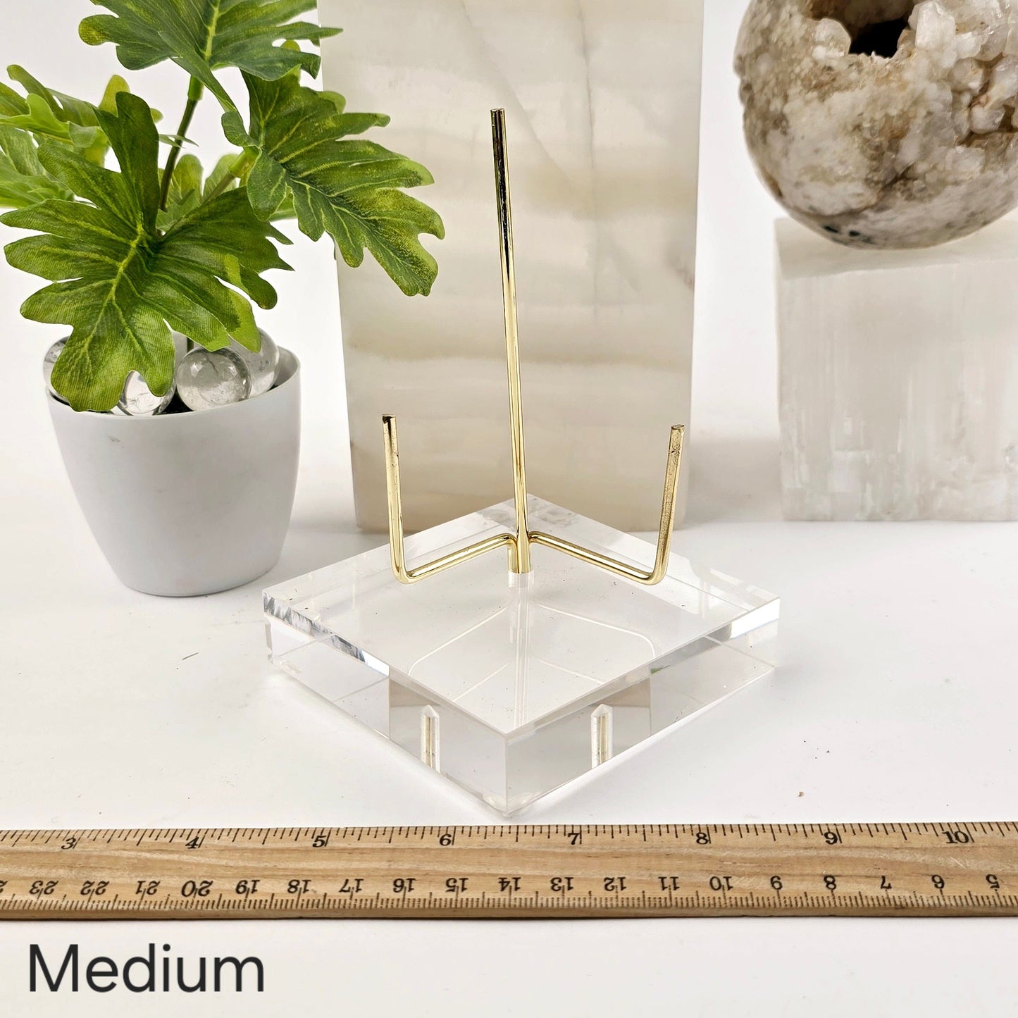 Crystal Display Stand - Acrylic Crystal Holder - Feng Shui - Crystal Decor