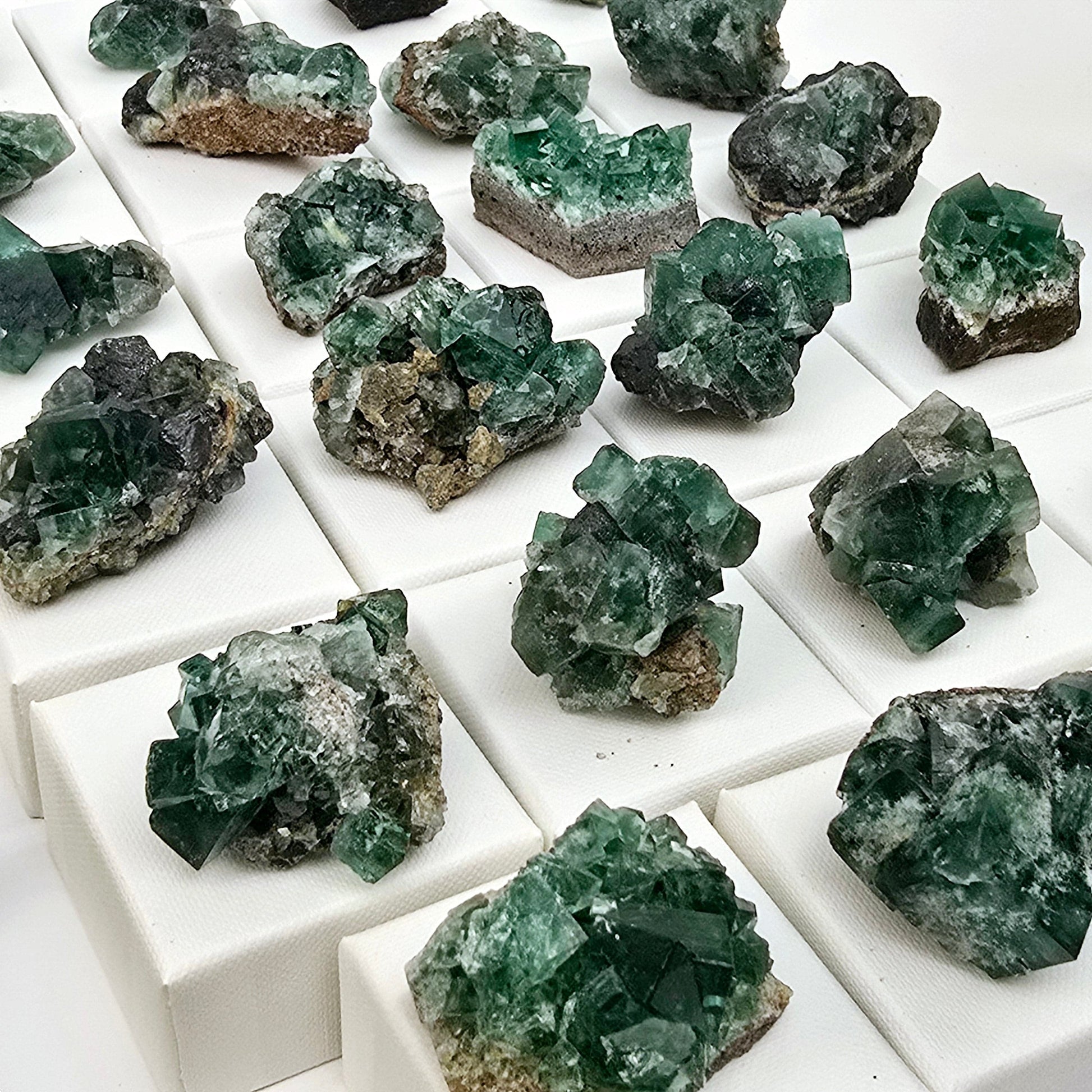 Diana Maria Mine Fluorite Crystal Cluster from England - You Choose #1 closeup for detail