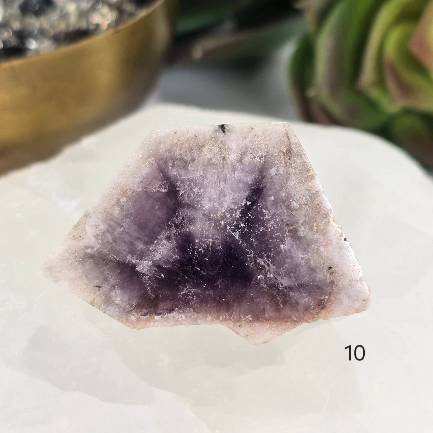 Trapiche Amethyst Crystal - Rare Find - You Choose #1 variant 10 labeled