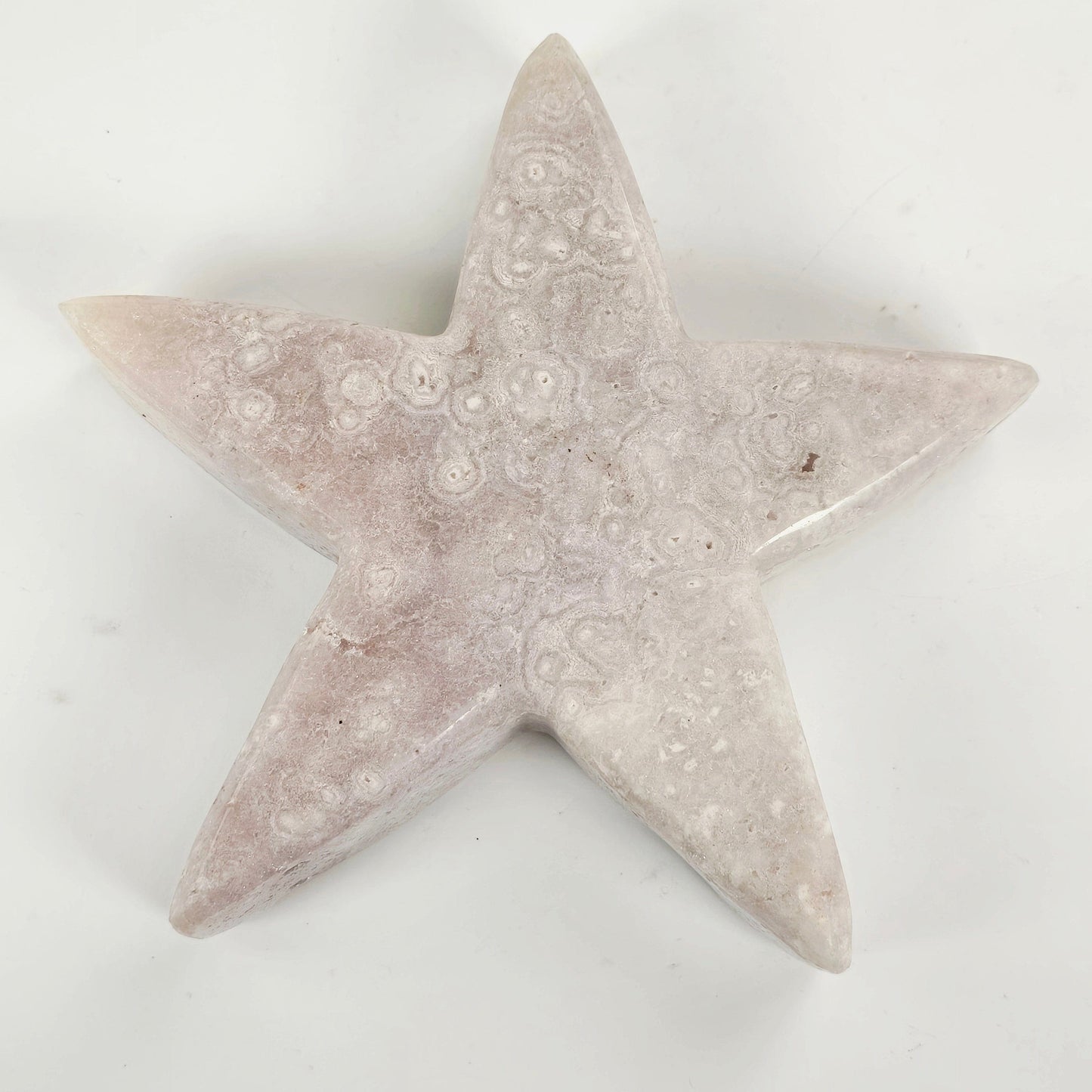 Pink Amethyst Crystal Star - One-of-a-Kind #1 back view