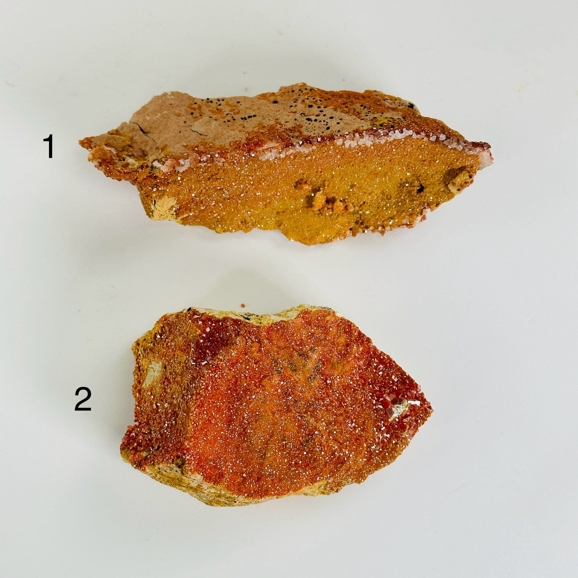 vanadinite on white background