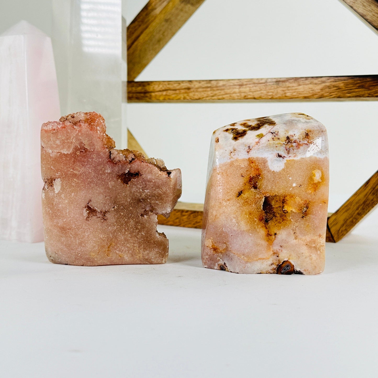 Pink Amethyst Polished Crystal Freeform YOU CHOOSE #9