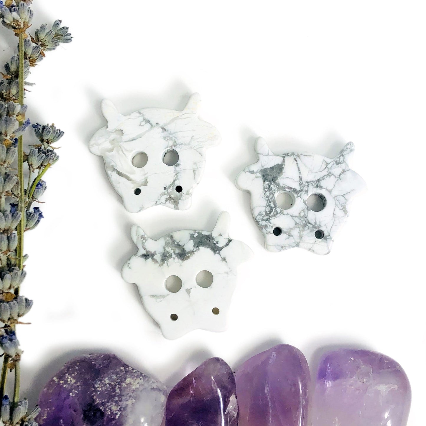 Gemstone Cow Shaped Cabochon