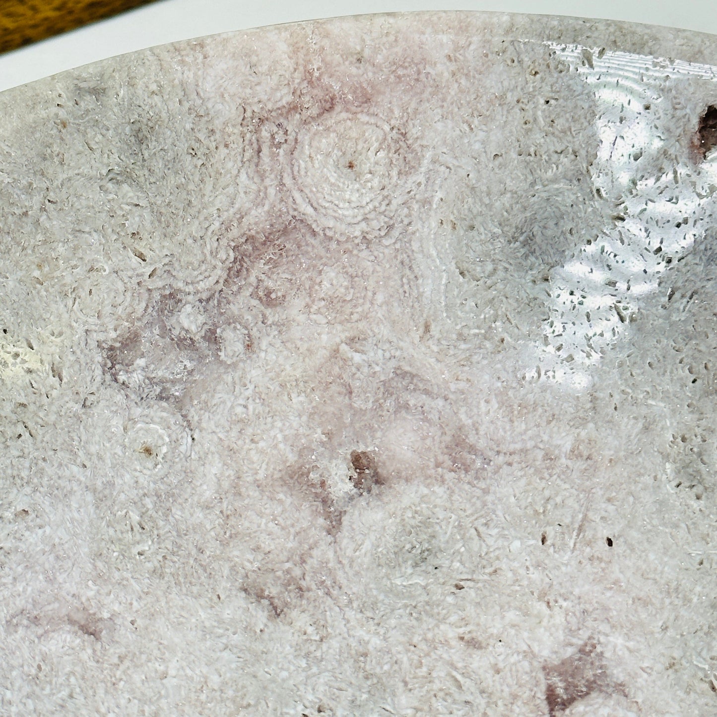 up close shot of pink amethyst