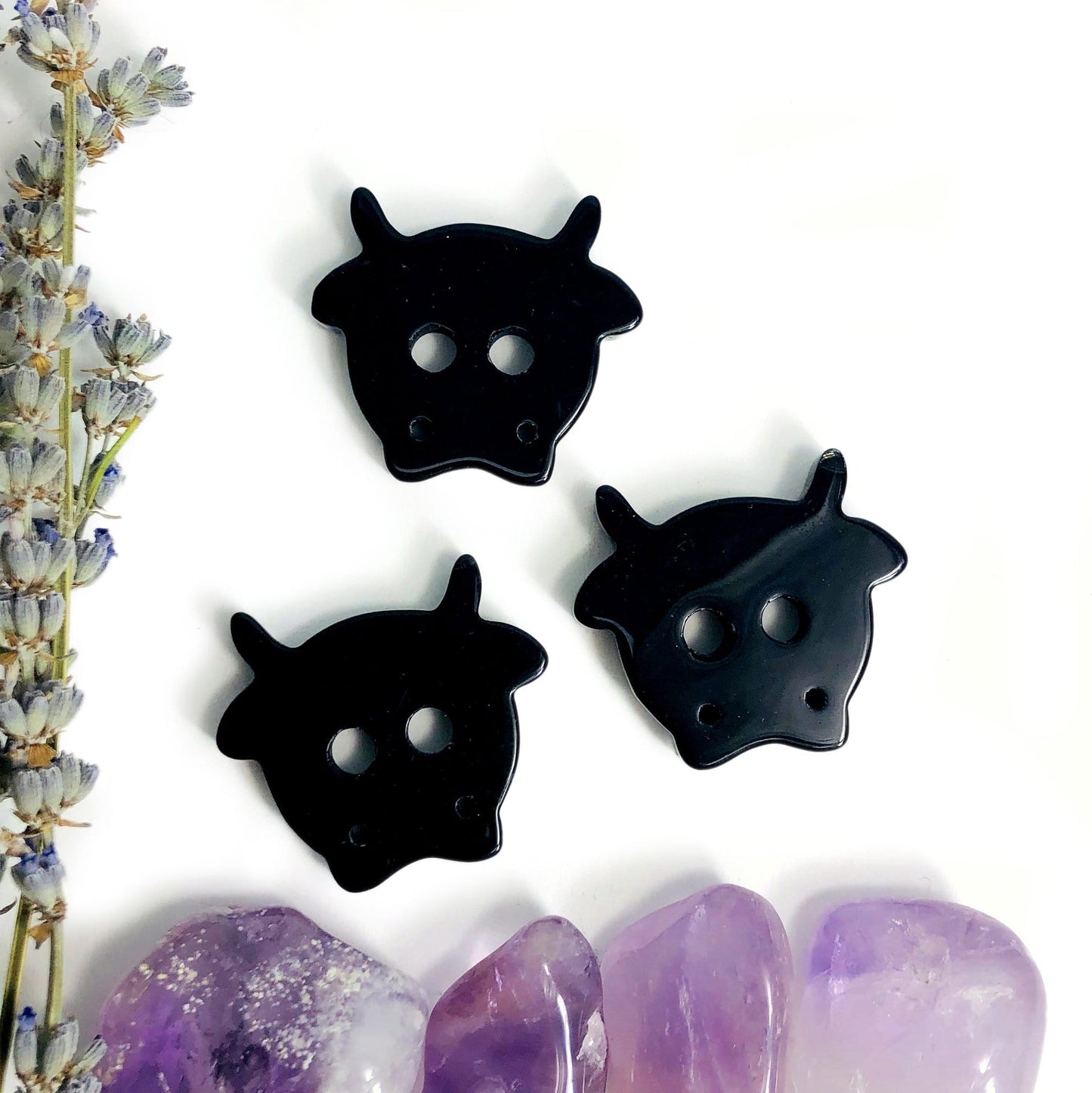 Gemstone Cow Shaped Cabochon