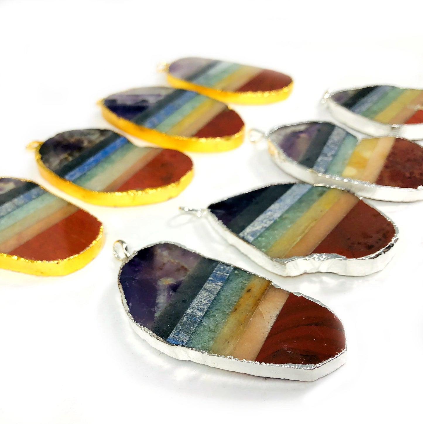 side view of the pendants to show their thickness 