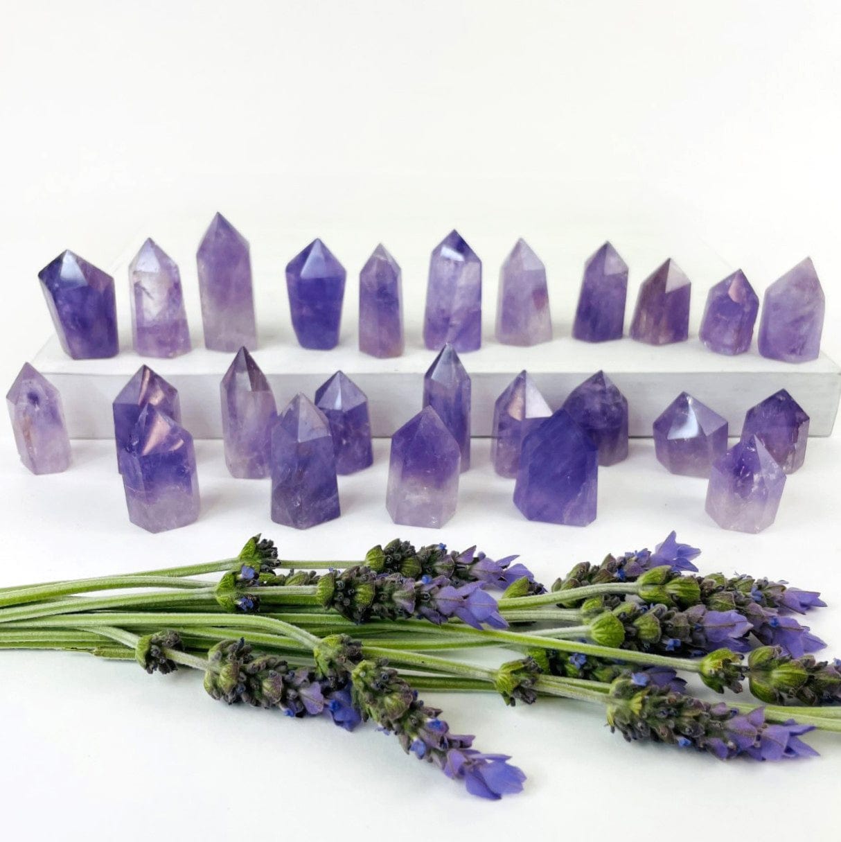 Amethyst Stone Towers