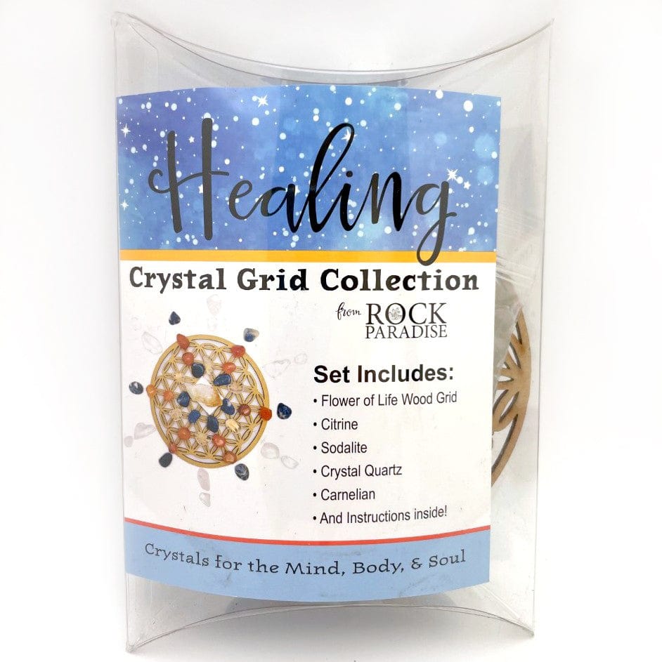Healing Crystal Grid Set 