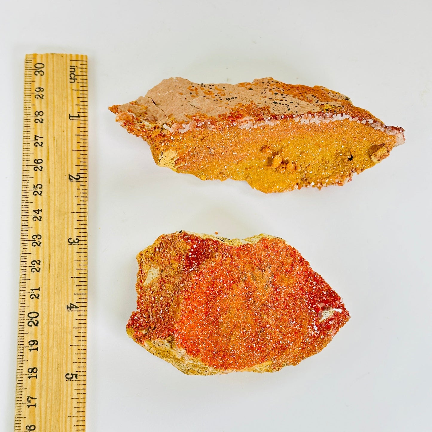 vanadinite on white background