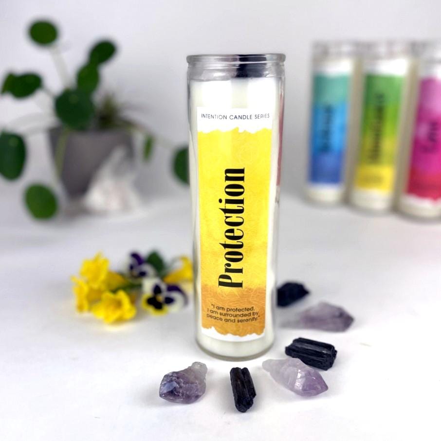 intention candle available in protection
