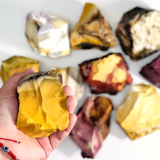 Mookaite Crystal Rough Stone - 1 Large Piece