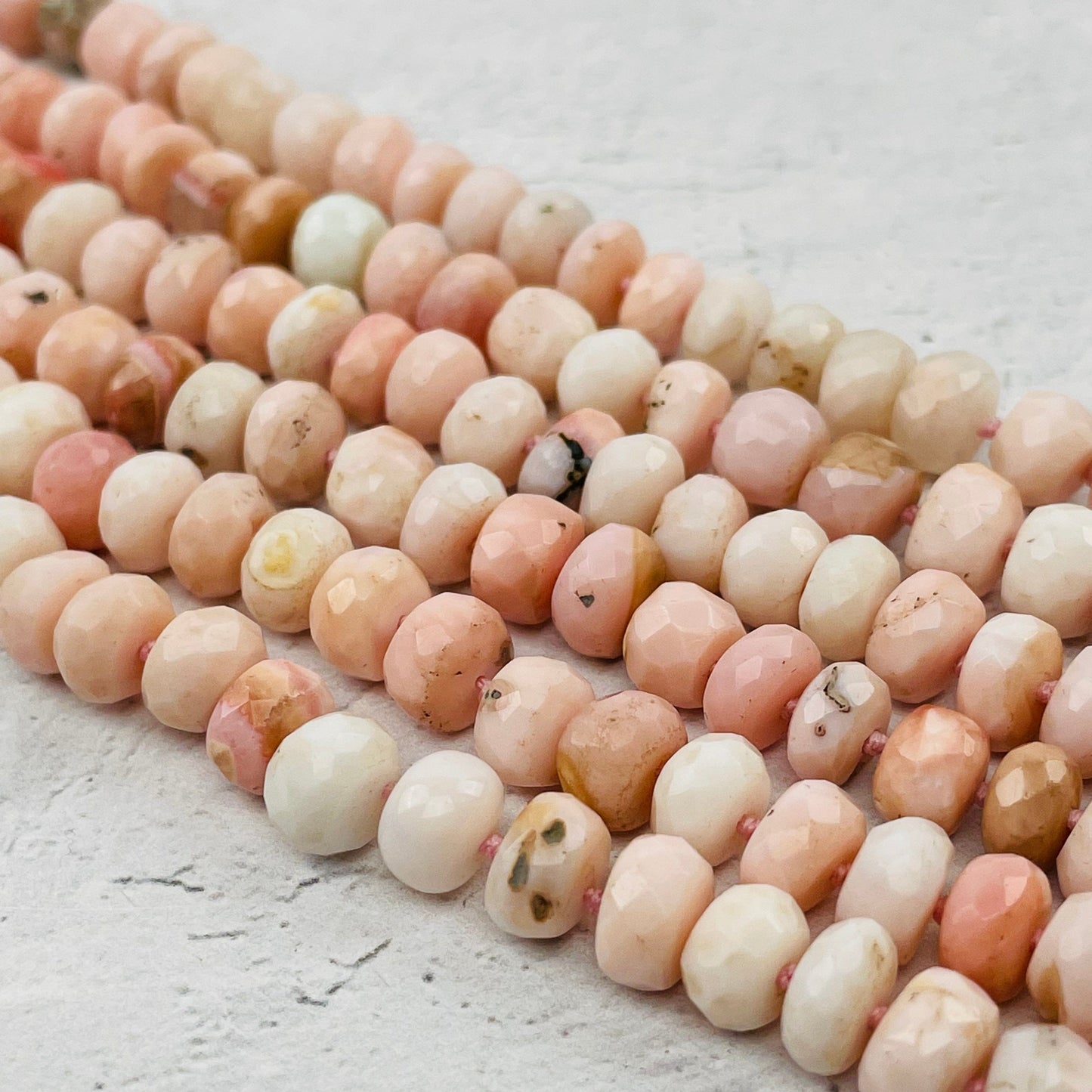 Pink Opal Candy Necklace - You Choose Style -