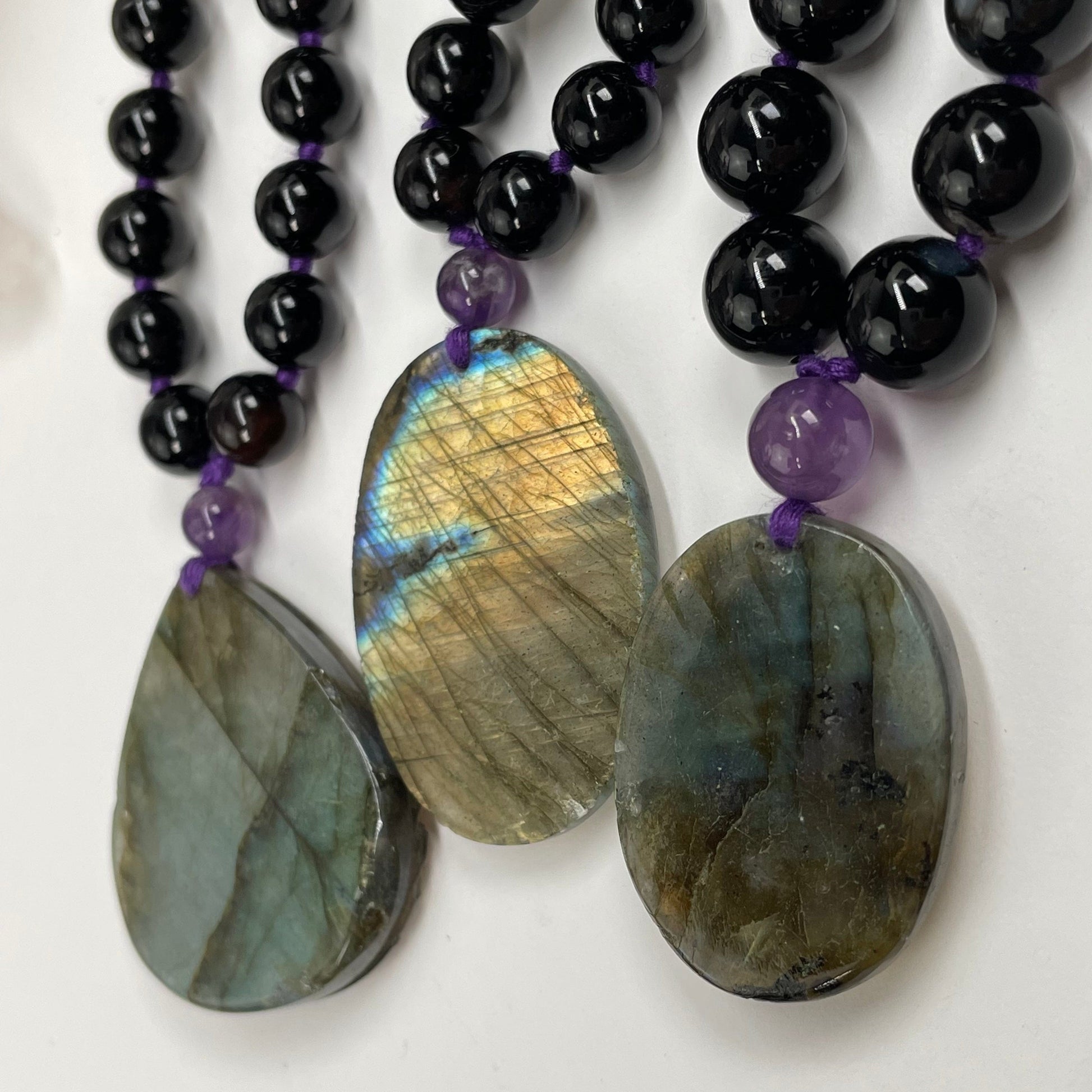 back side of the pendants is polished flat 