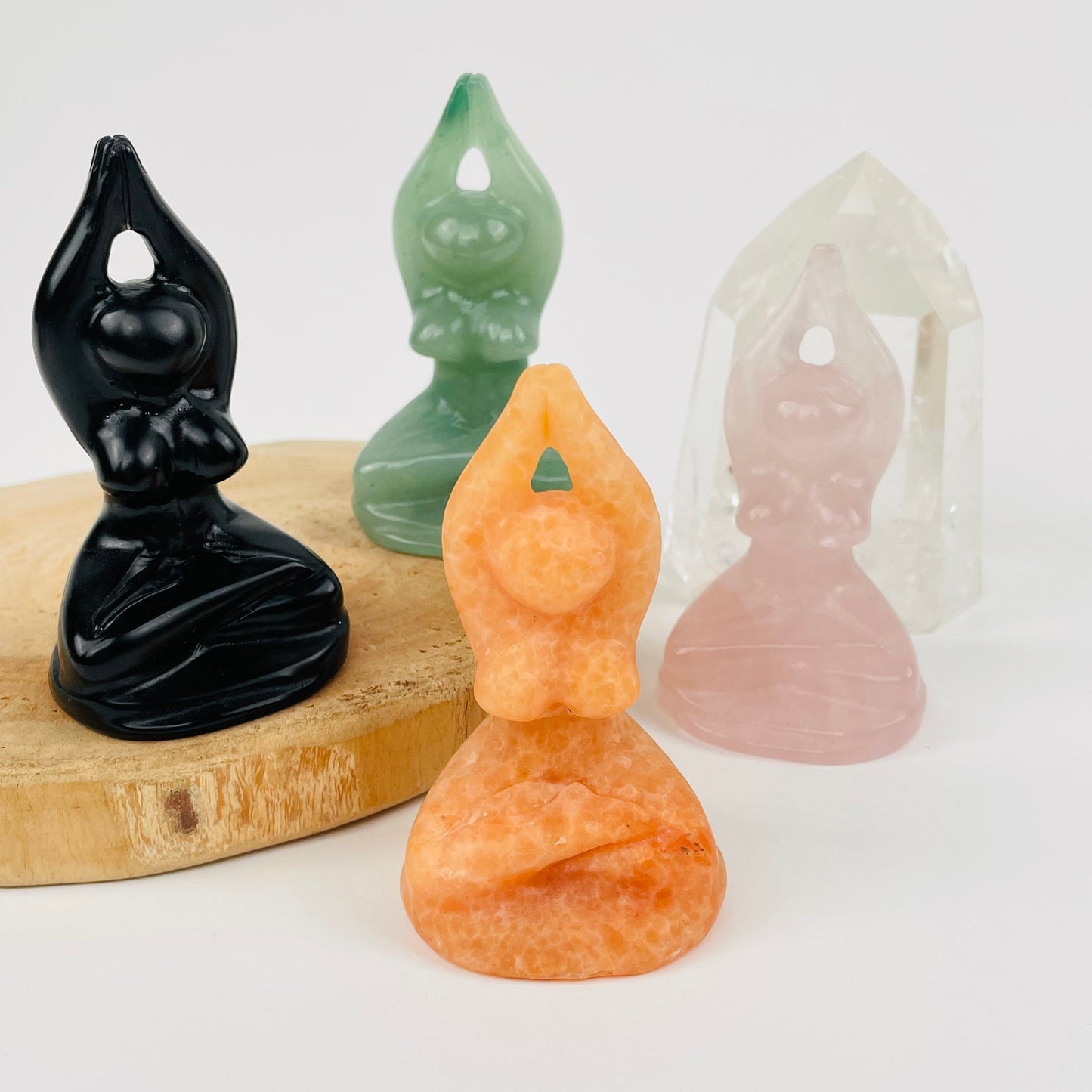 meditating goddesses displayed as home decor 