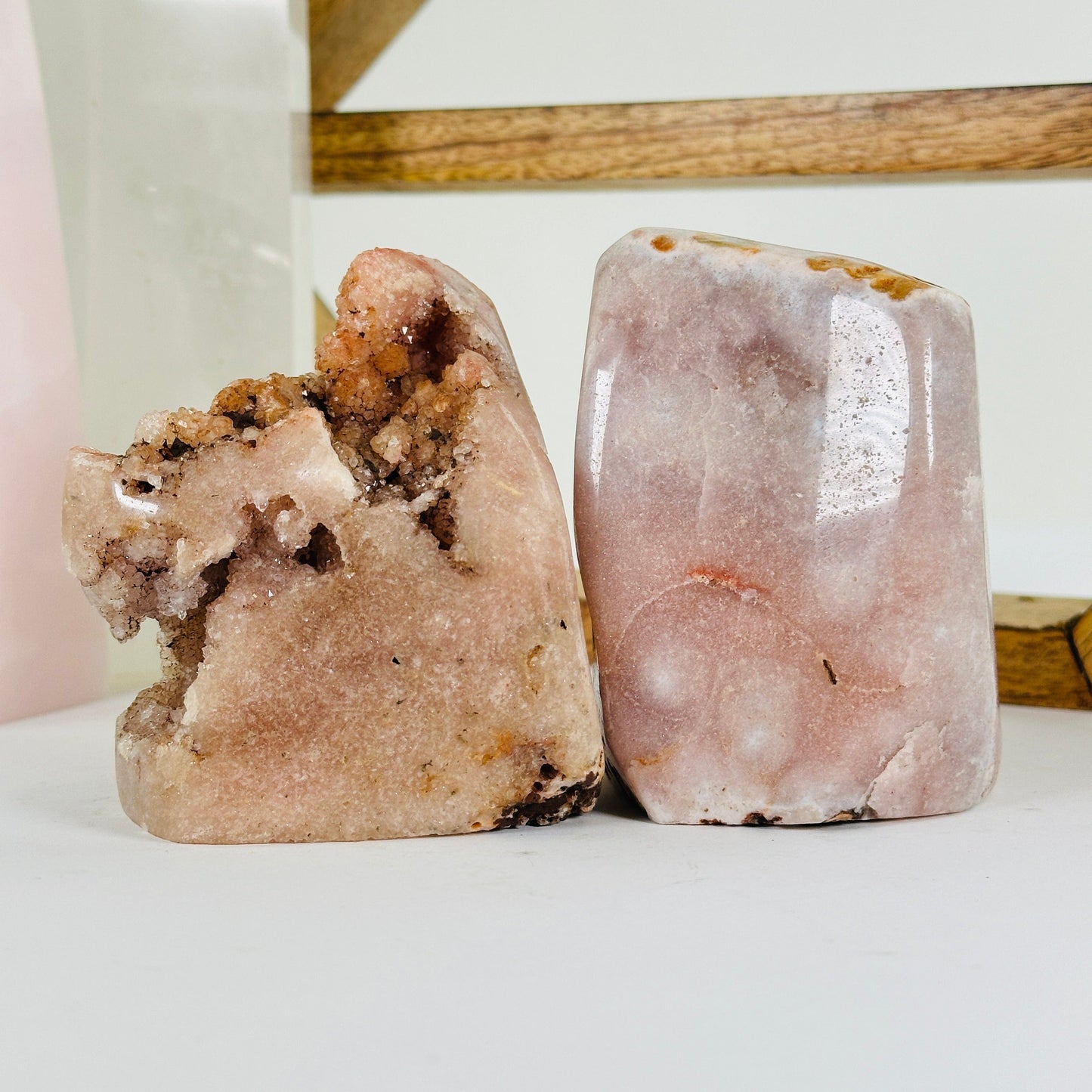 Pink Amethyst Polished Crystal Freeform YOU CHOOSE #9