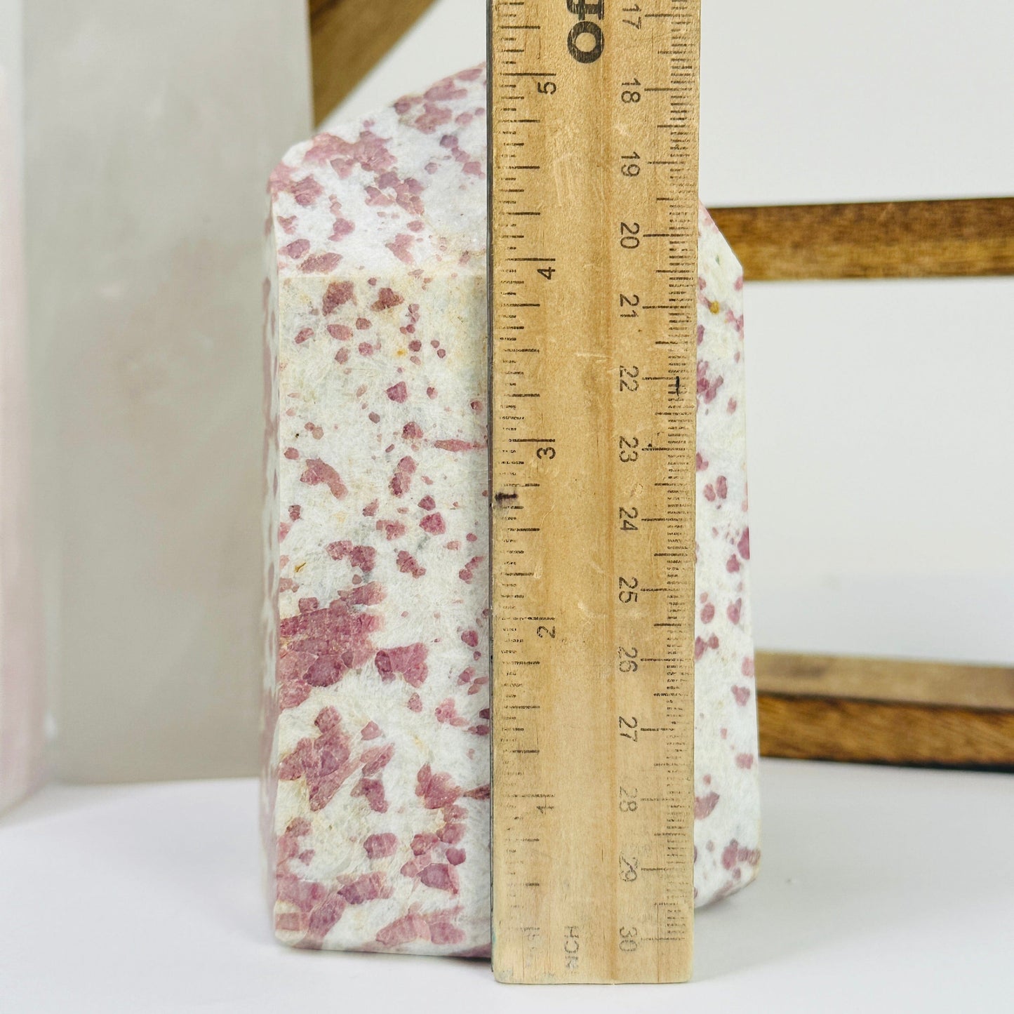 Pink Tourmaline on Matrix Crystal Point One-of-a-Kind
