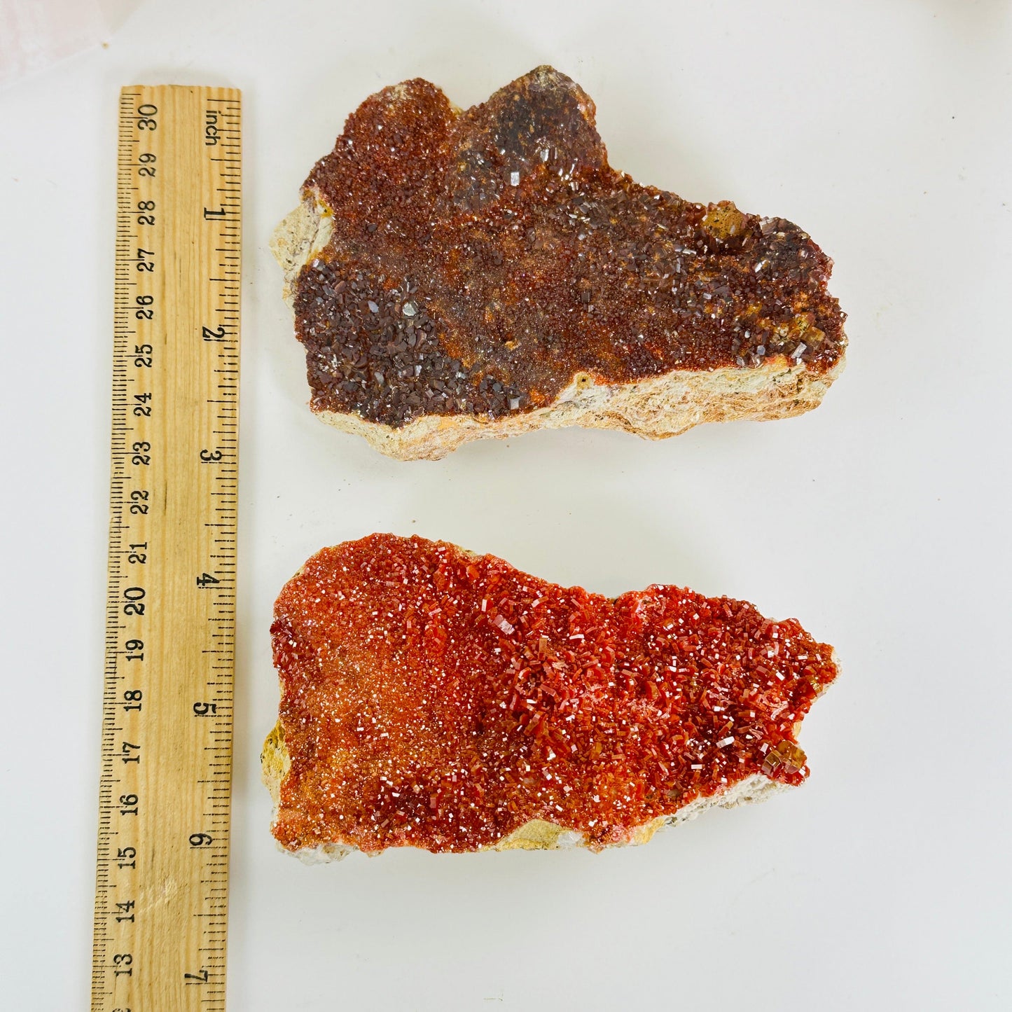 vanadinite on white background