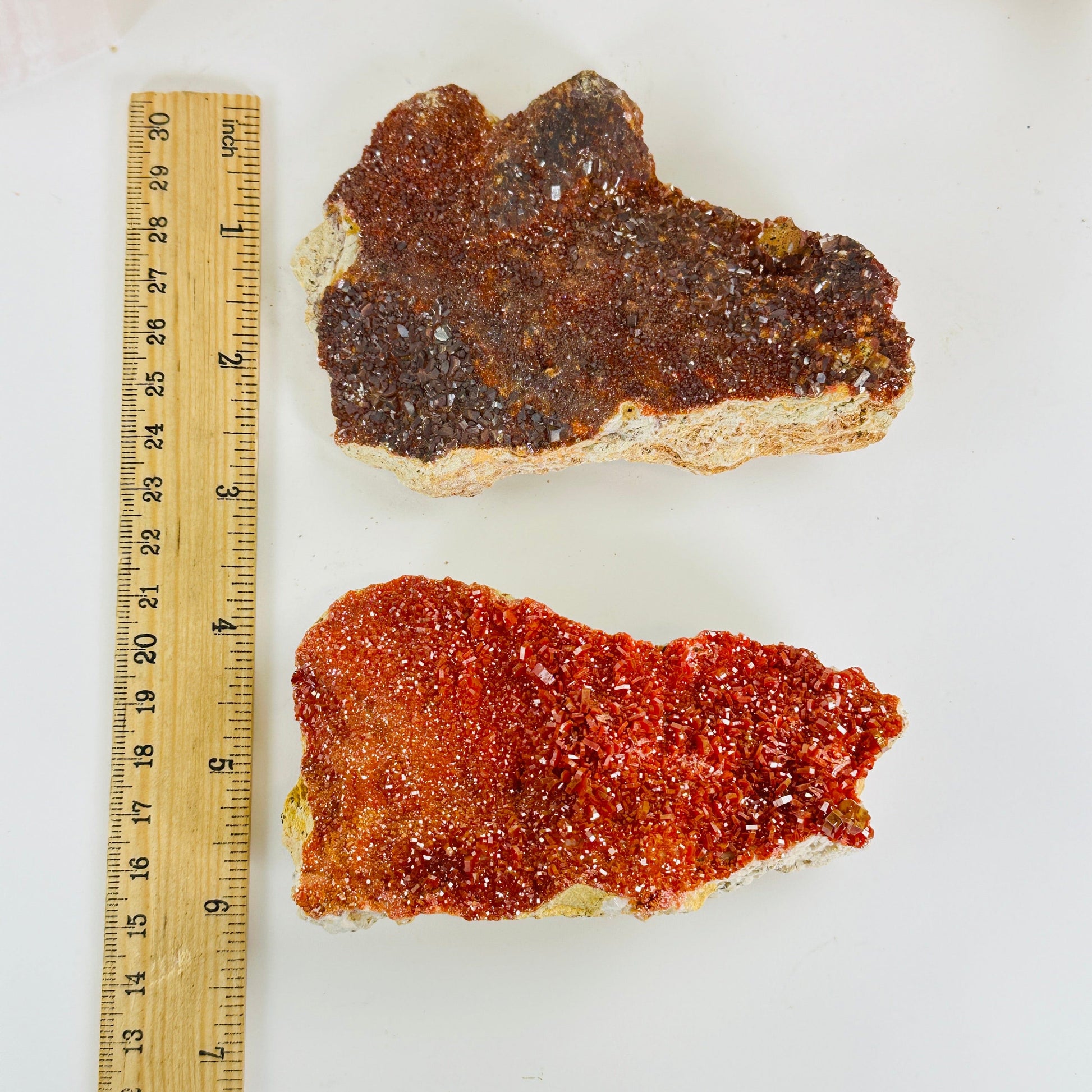 vanadinite on white background