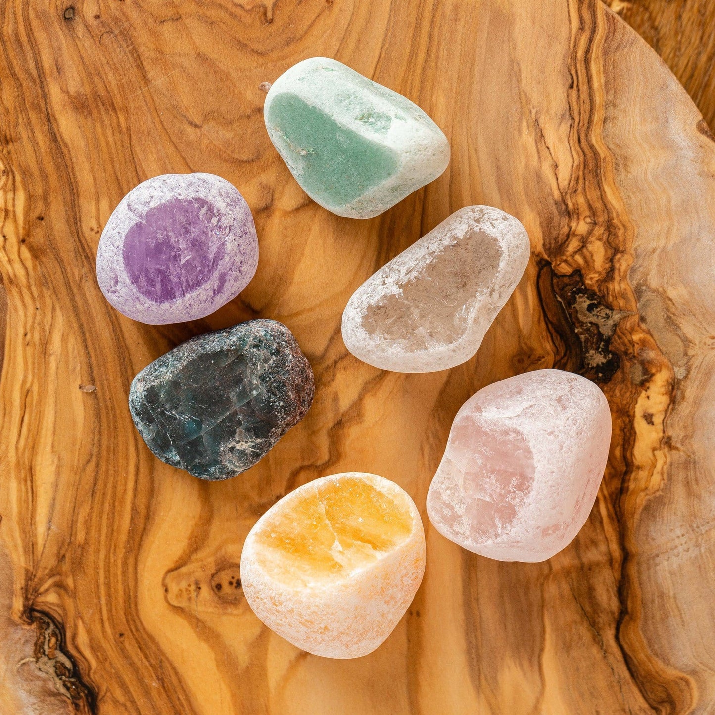 close up of crystal gazing seer scrying stones for details and possible variations