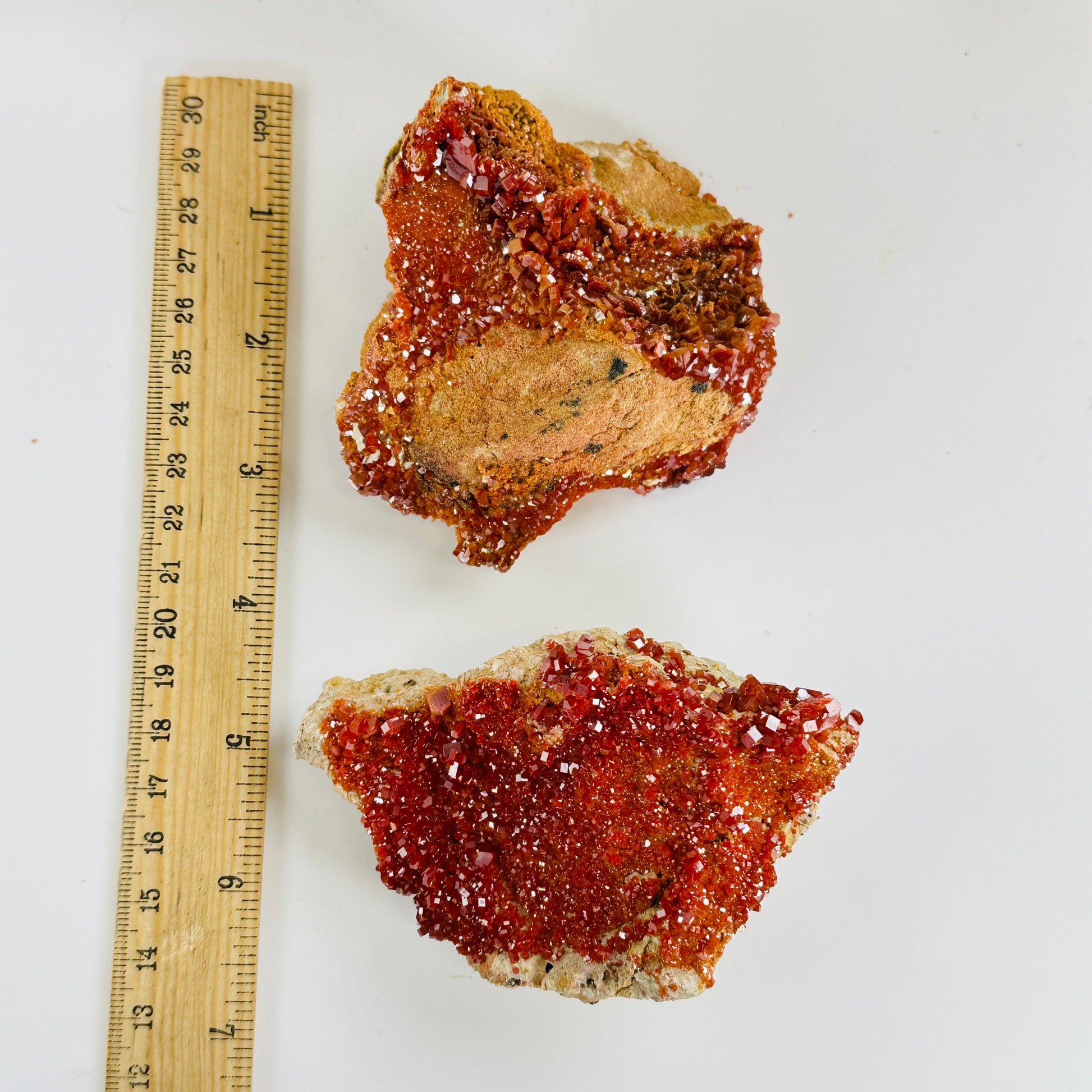 vanadinite on white background