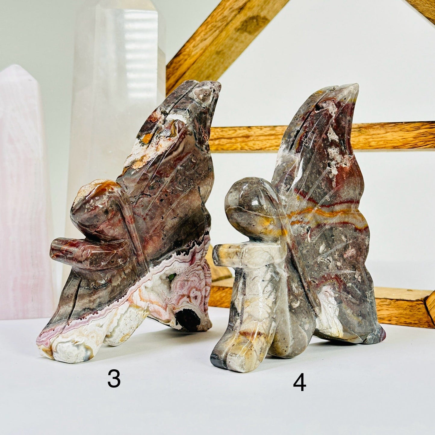 jasper fairy with decorations in the background