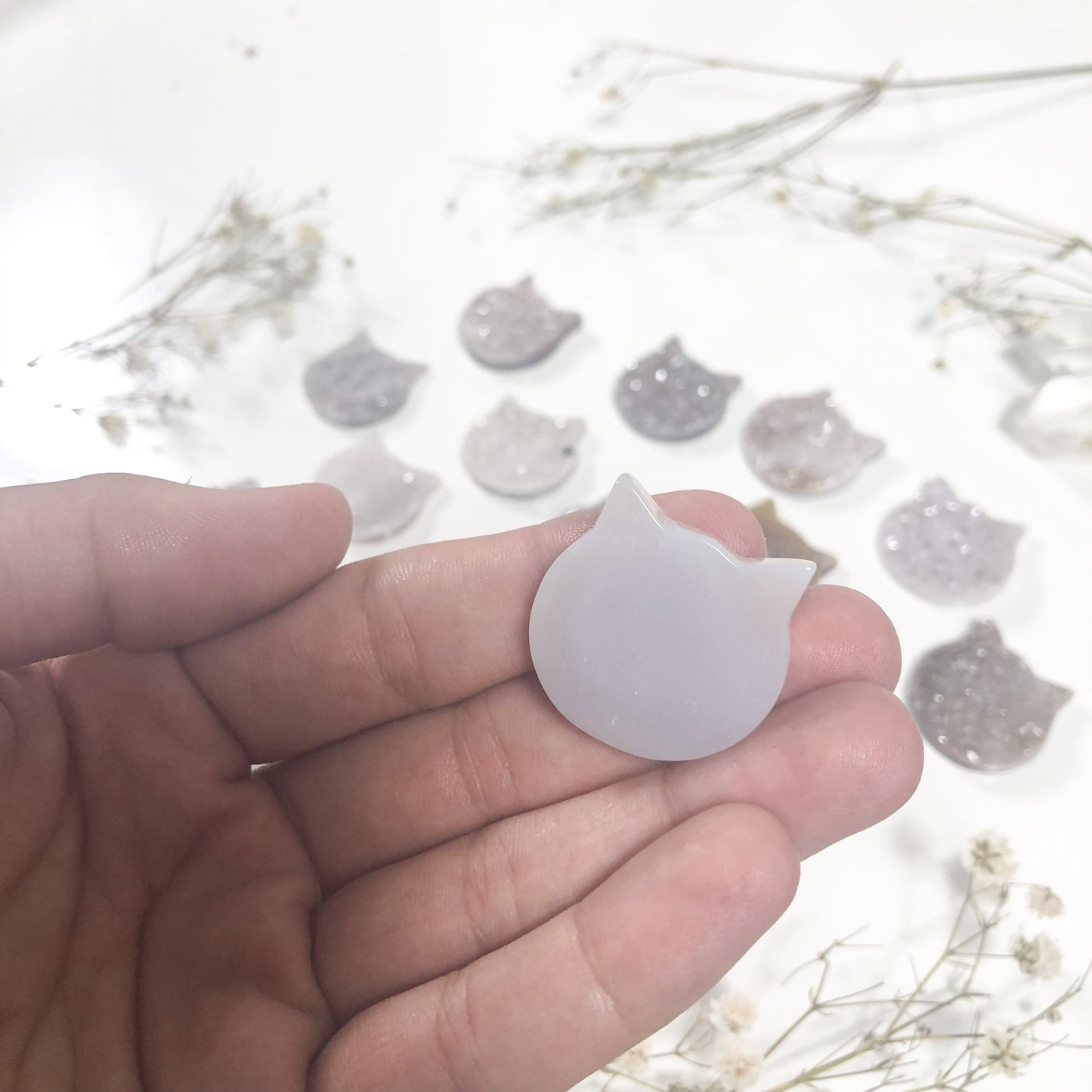 back side is polished to a smooth finish 