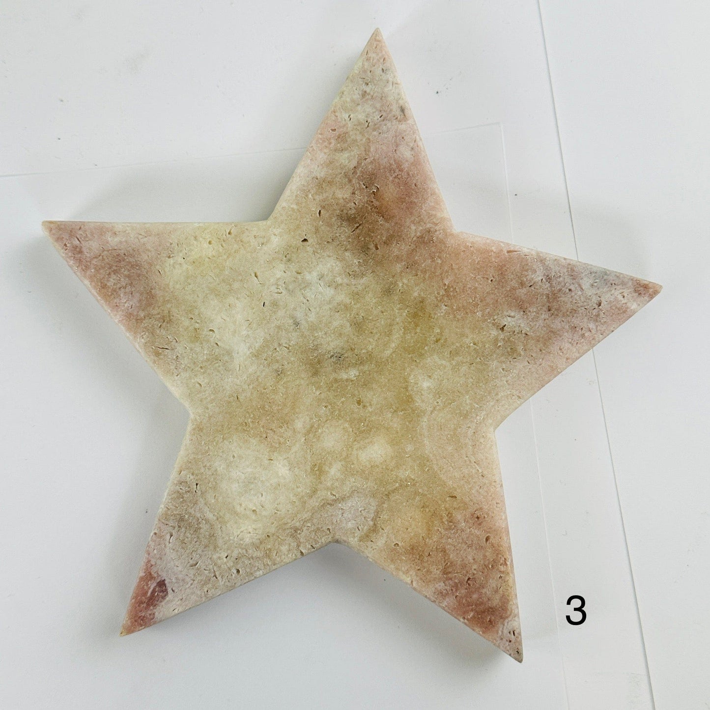 Pink Amethyst Large Crystal Star - You Choose variant 3 labeled