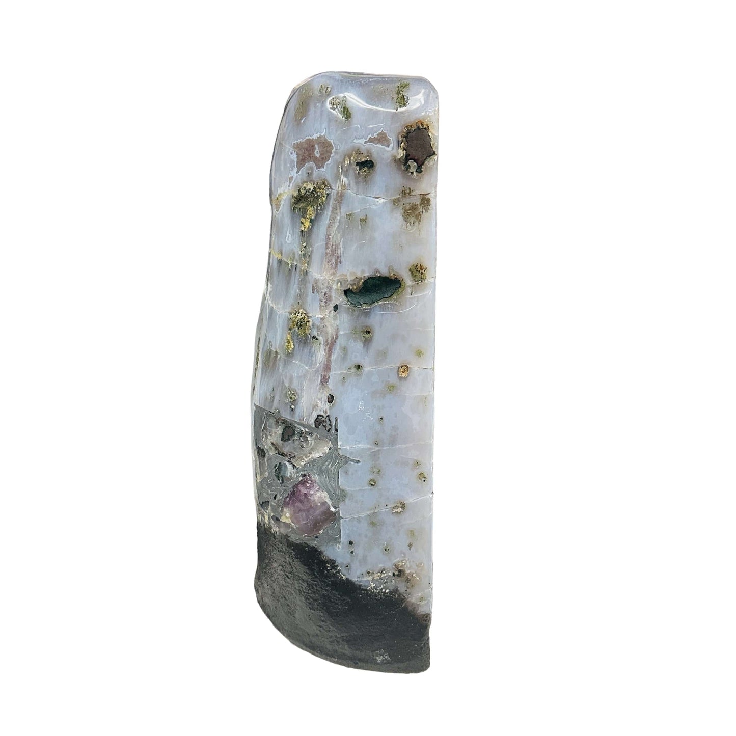 amethyst cathedral on white background