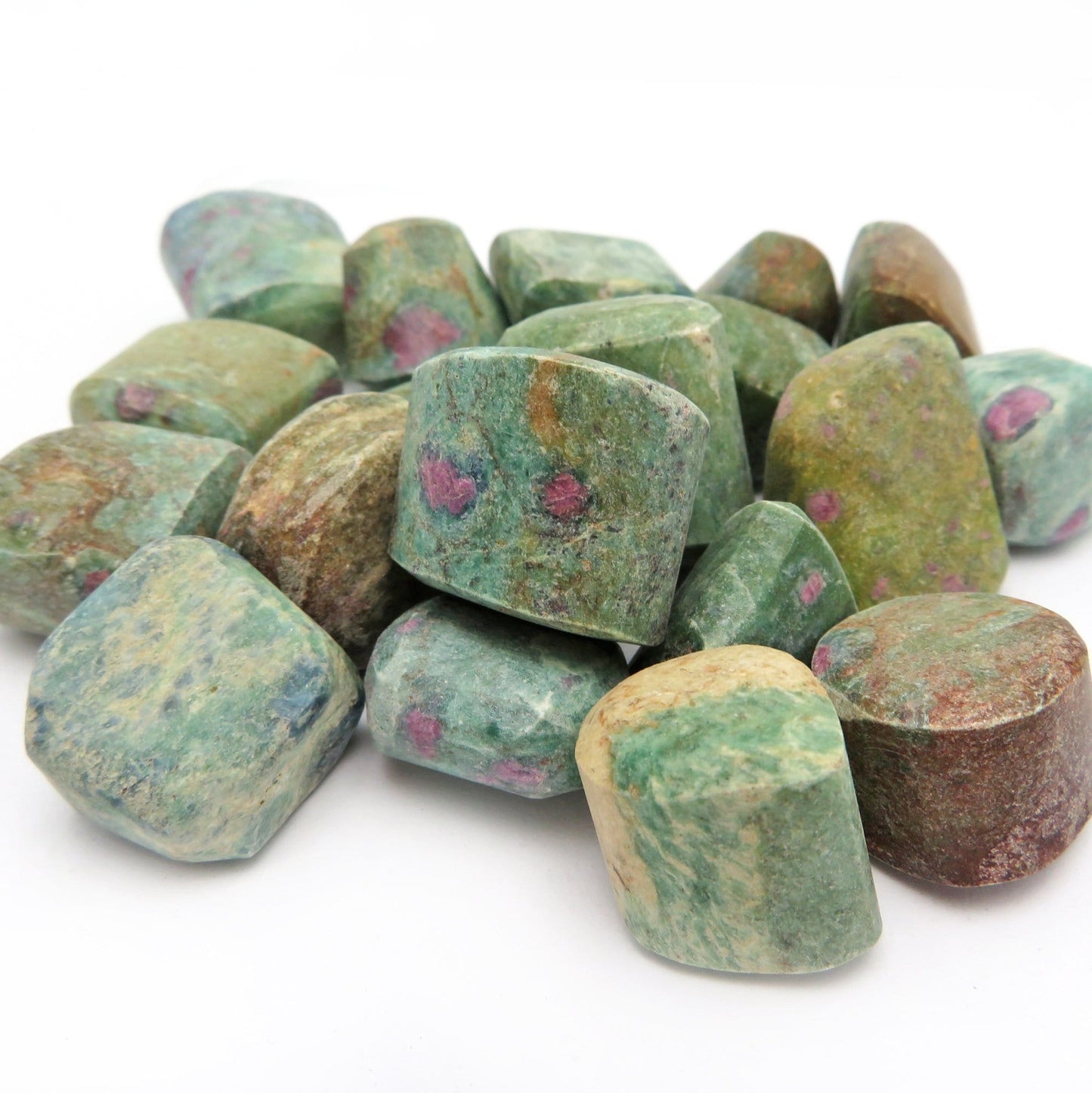 ruby fuchsite close up
